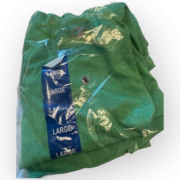 CHAMPION Elite Men’s Dri-Fit Short Sleeve Tee, Green, Size Large, NWT 546L - Picture 5 of 5